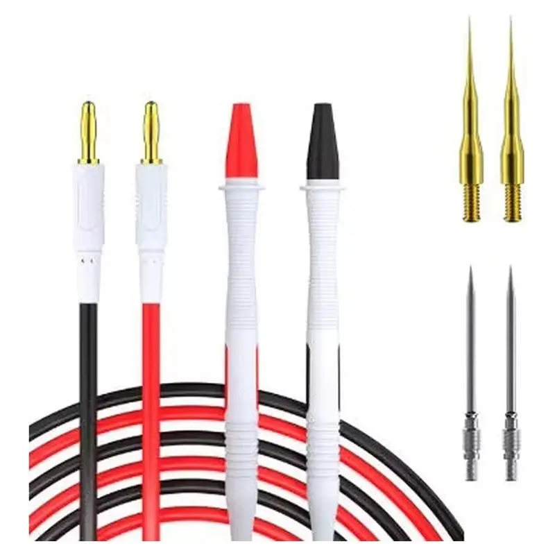 [B24B!】 I2C Pure Copper Silicone Test Pen Probe Multimeter Lead 4Mmtip For Sharp Needle For Phone Motherboard PCB Circuit Repair