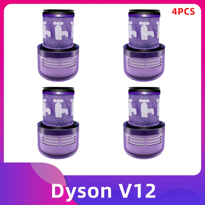 Dla Dyson V12 Cyclone bezprzewodowy odkurzacz Post Motor wymiana filtra Hepa części akcesoria