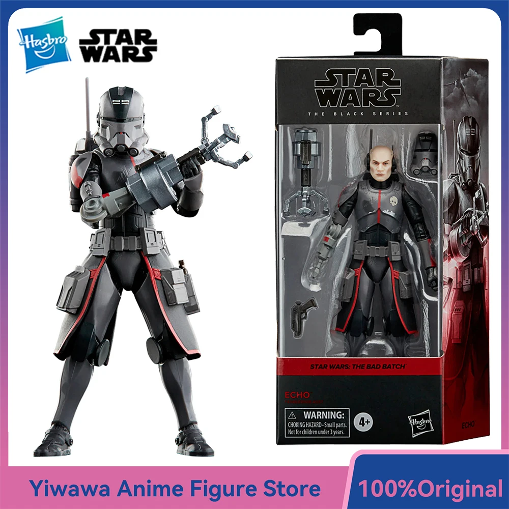 

[В наличии] Hasbro Star Wars The Black Series Echo (The Bad Batch) 15 см красивая коллекционная аниме фигурка солдата модель игрушки