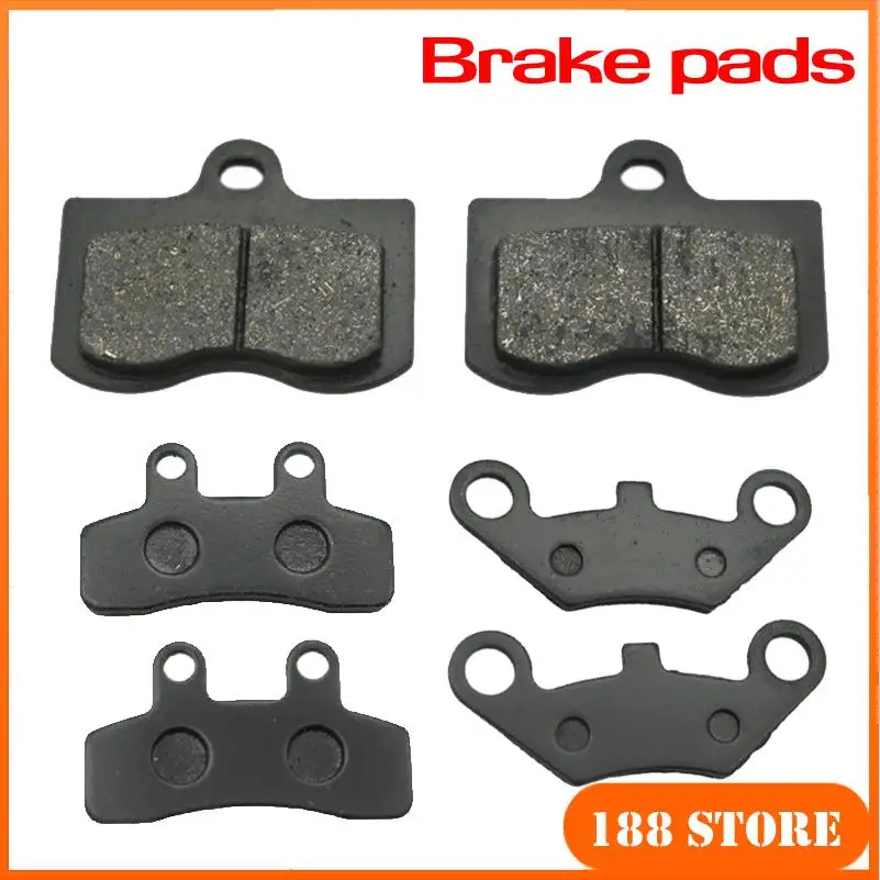 For CF 500cc 600cc CF500 CF600 X5 X6 X8 U5 4 Wheels 4x4 Quad Bike ATV UTV Universal Metal & Brass Alloys Front Disc Brake Pads