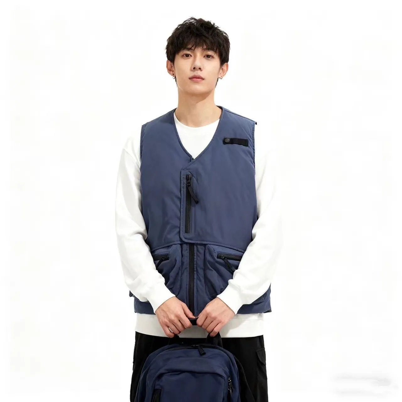 

Модный повседневный мужской терможилет Jaet, новая осенне-зимняя хлопковая рабочая одежда, жилет, модная уличная одежда, Sle