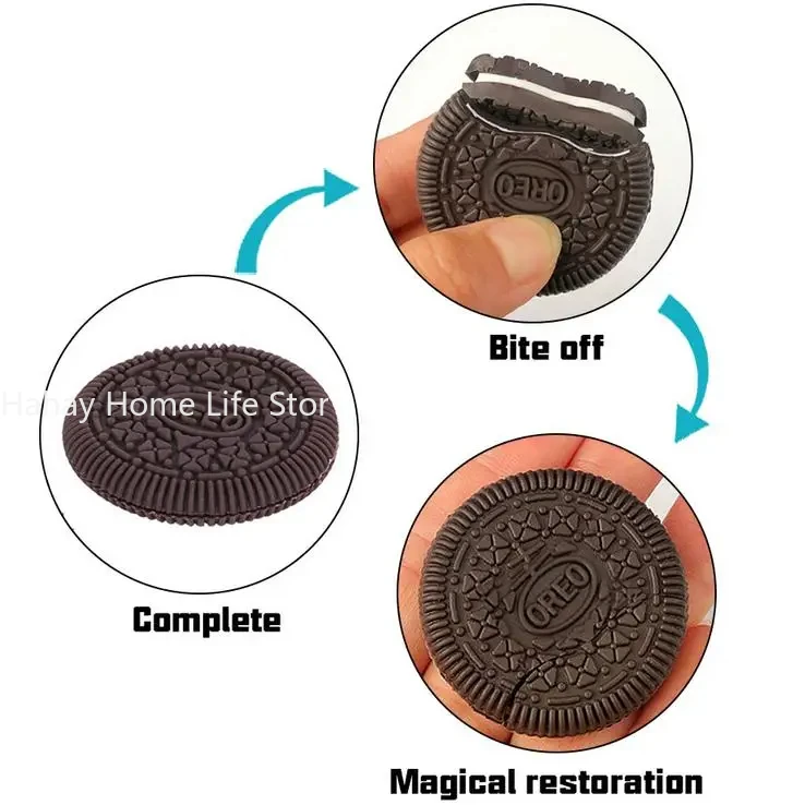 Kids Magic Biscuit OREO Cookies Magic Tricks Accessory Close Up Props Easy Amazing Magic Show for Children Adults Learning Toy