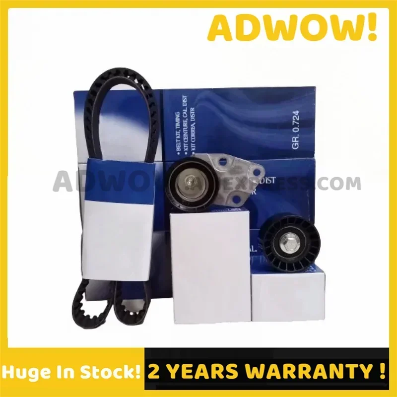 

96350526 96814098 96350550 Timing Belt Kit Tensioner 25183772 For Chevrolet Aveo Spark1.4L 1.6L Dawoo Lanos Pontiac
