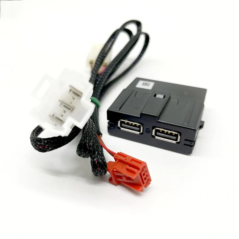 Rücksitz USB-Adapter Schnitts telle Kabelbaum Kit 5 qd035726l für vw tiguan magotan bora cc lamando teramont lavida