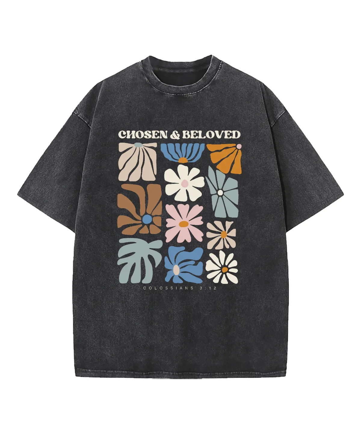 

Футболка Chosen & Be Loved Washed Christian – Soultt