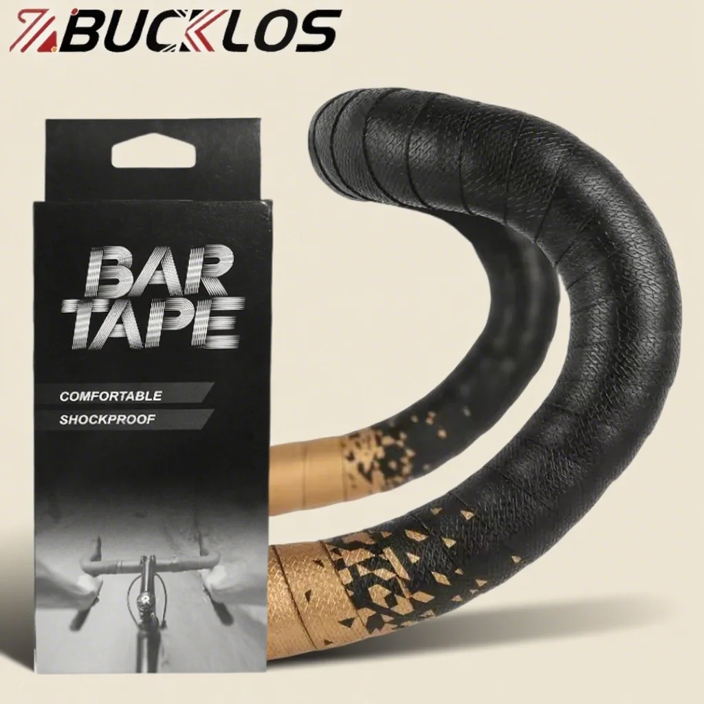 

BUCKLOS Anti Slip Road Bike Tapes Bicycle Handlebar Cover Bent Cycling Road Bike Bar Cuffs Handles Wrapper Bar Belt Shock Absorb