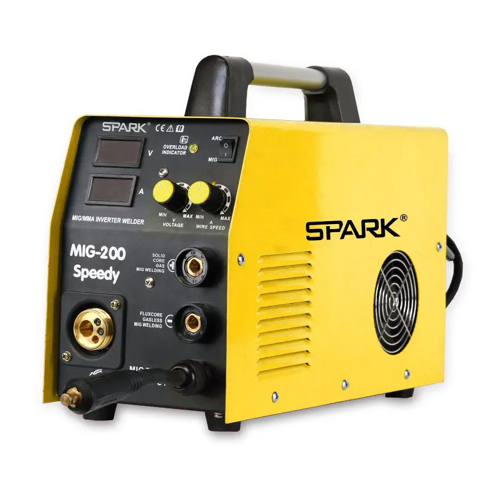 Spark Mig-200 Gas High Quality 50/60hz Arc Mig Welding Machine