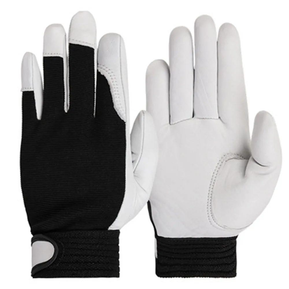 Thickened Labor Insurance Gloves Wear-Resistant Comfortable Leather Work Gloves Flex Grip Industrial Gloves Garden Work