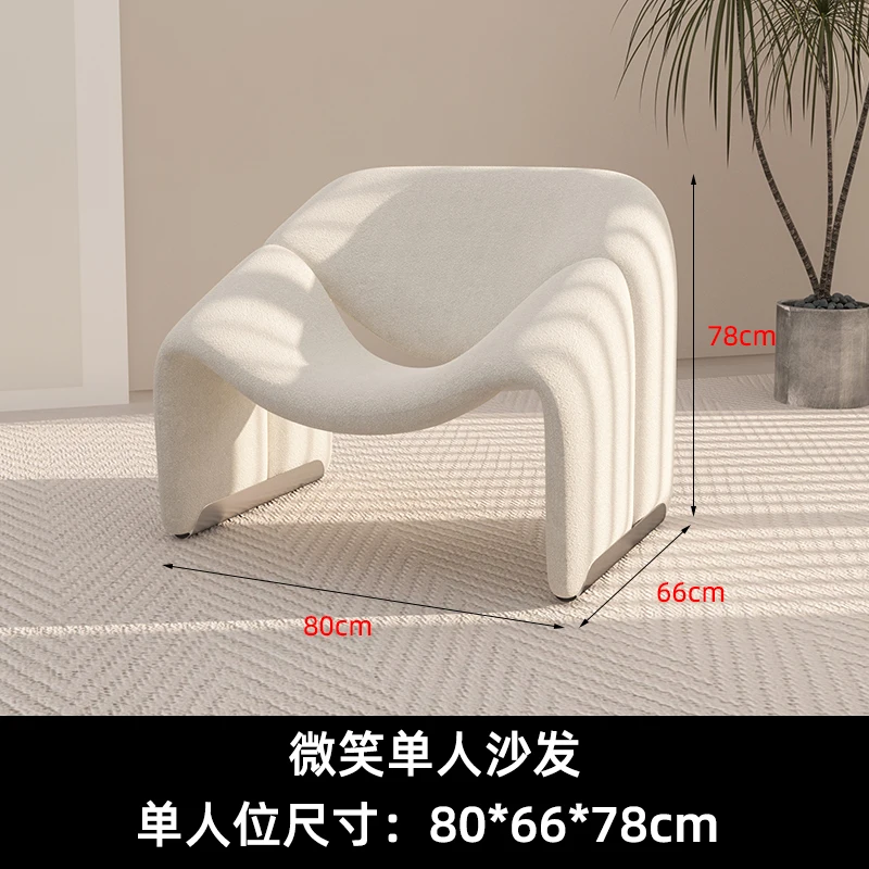 Minimalistische Abschnitte Wohnzimmer Sofas im Freien Sessel Couch Sofas Lounge gebogener weißer Designer Holz Divano Bibliothek Möbel