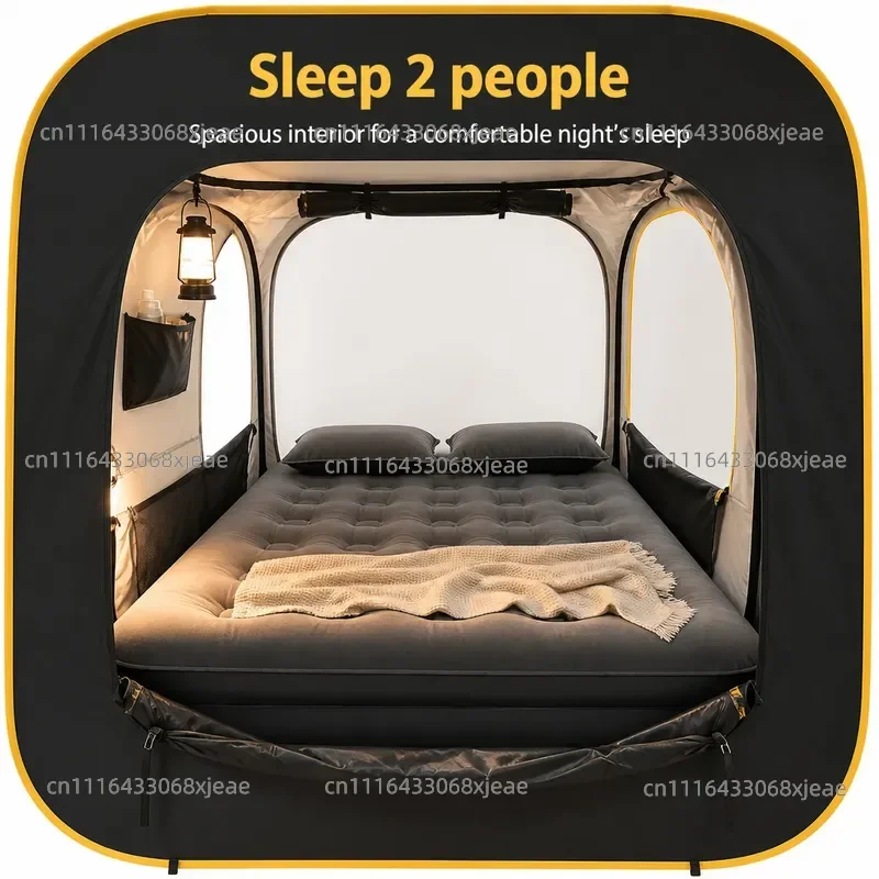 tent camping rear tent anti-mosquito automatic off-road camping canopy yurt car side tent