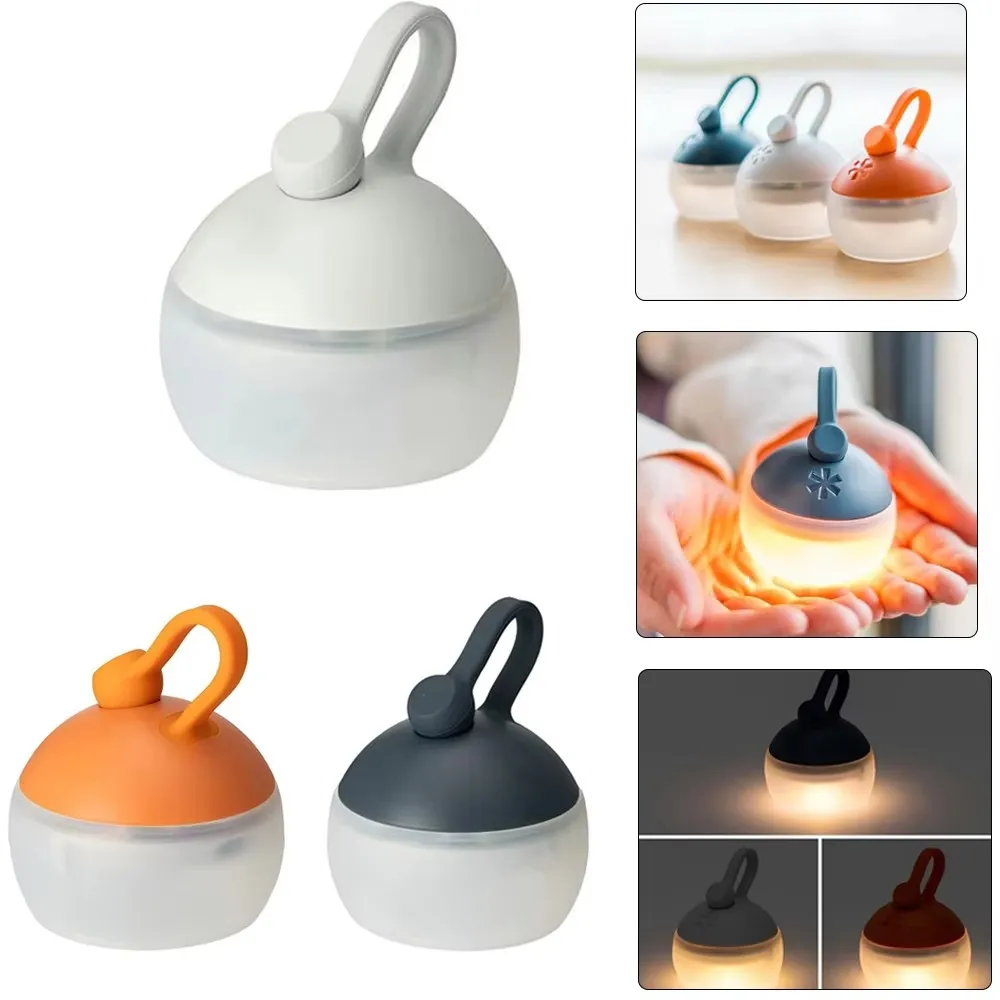 Mini Retro Snow Camping Lantern USB Rechargeable LED Tent Lanterns Portable Outdoor Camping Lights For Hiking、Emergency