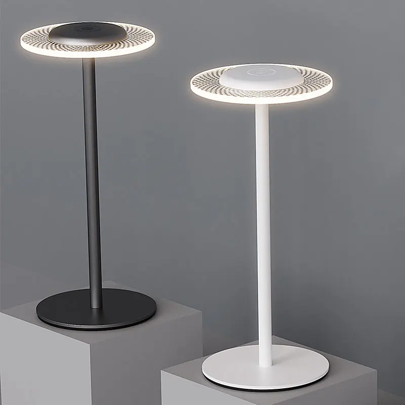 

2 Pack DIY LED Table Light Black&White Warm White Multicolor