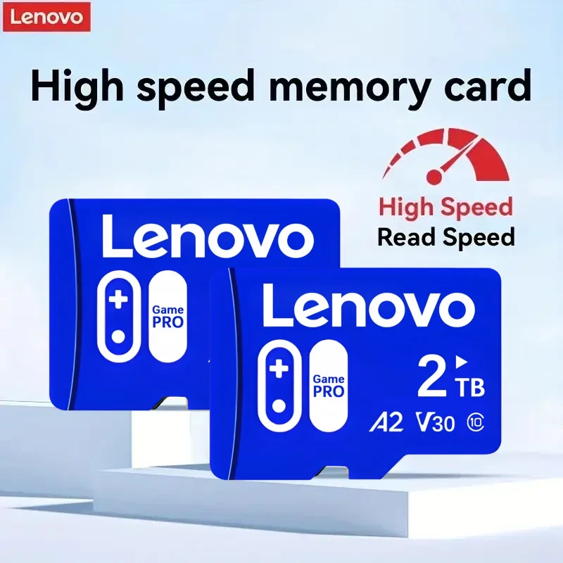 

Lenovo High Speed 2TB Memory Card 128GB Micro SD Card Class 10 V30 TF Card 1TB Micro SD 512GB 256GB for Nintendo Switch Camera