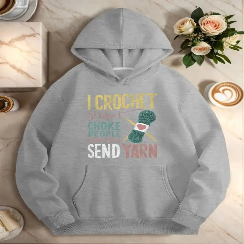 Winter Fall Female Clothes Women Plus Size Sweatshirt Oversize Crochet Yarn Comfortable Pure Cotton Fabric Soft Warm Elegant Y2k