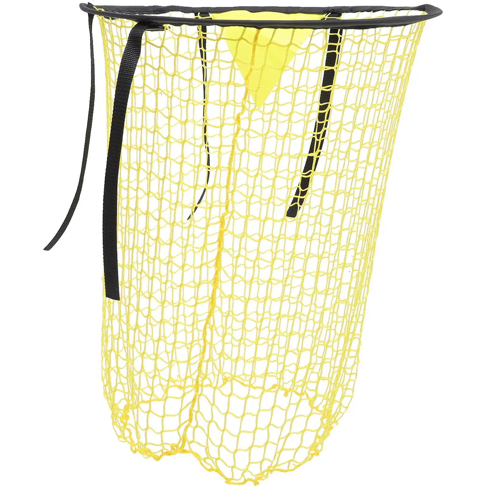 Soccer Nets for Goal Bag Training Equipments Goals Yellow Polyester Practice Man