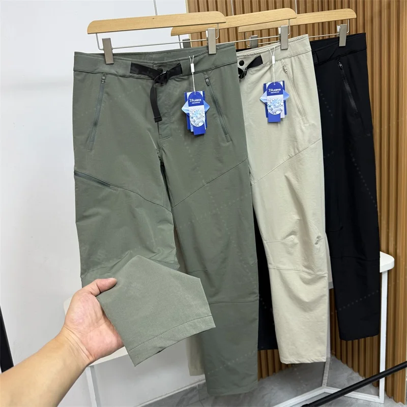 

Outdoor Series Men's Qui Dry Sports Casual Pants Tee-Defence Fabric Four-Sided Elastic 3D Tailored Straight Leg Trousers
