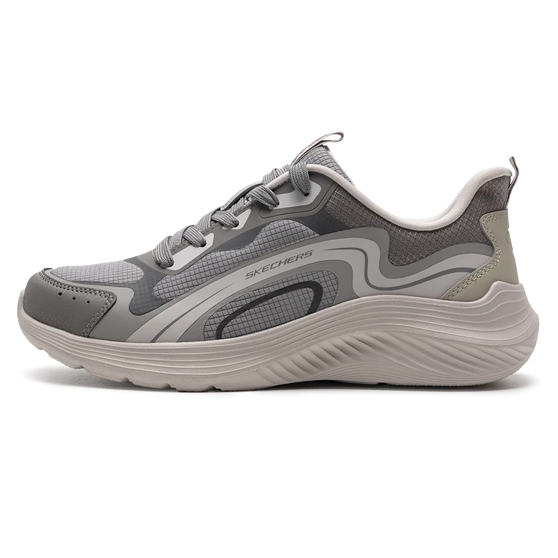 

Skechers Men's Shoes, Fashionable and Trendy Sports Shoes, Comfortable, Breathable, Lightweight, Wear-Resistant, Outdoor Casual Shoes 118227-Gry