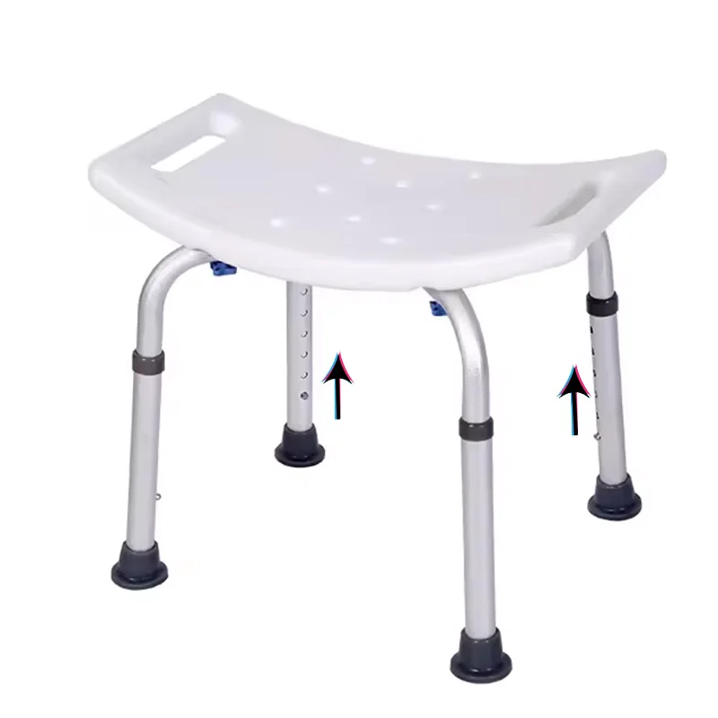 

Bathroom Safety Equipment Non Slip Bath Chair Four-legged Safety Bath Stool Shower Chair Shower Bench Bath Chair