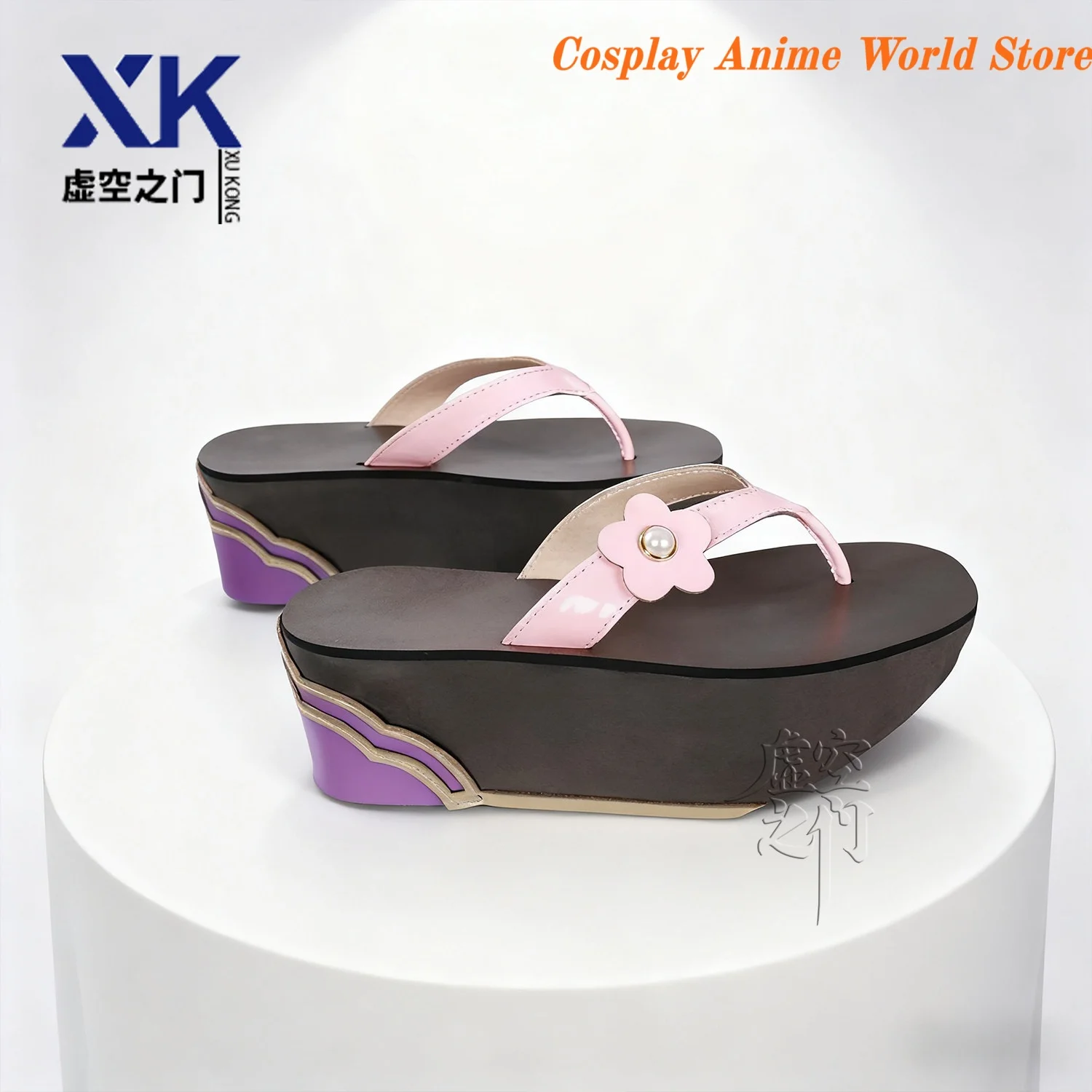 

In stock Genshin Impact Yumemizuki Mizuki Cosplay Shoes mIHOYO Dream Chronicles game Halloween Party Women Role Play clogss