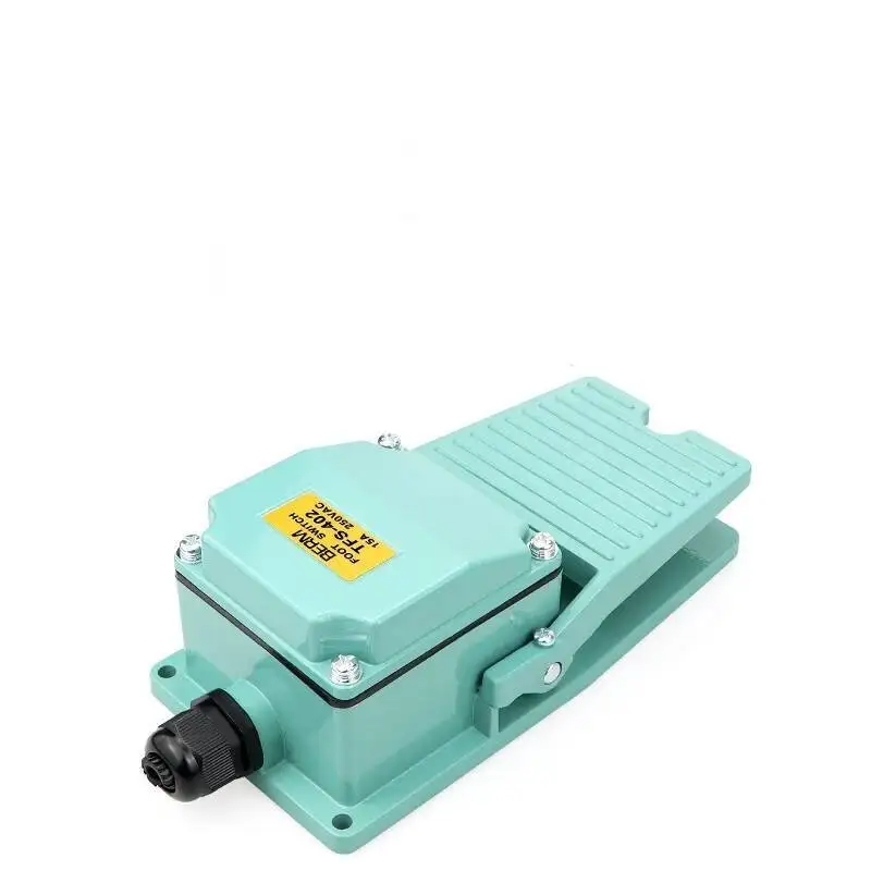 Interruptor de pie de Metal controlador de pedal interruptor de pedal de cizalla TFS-302 TFS-402 15A 250V