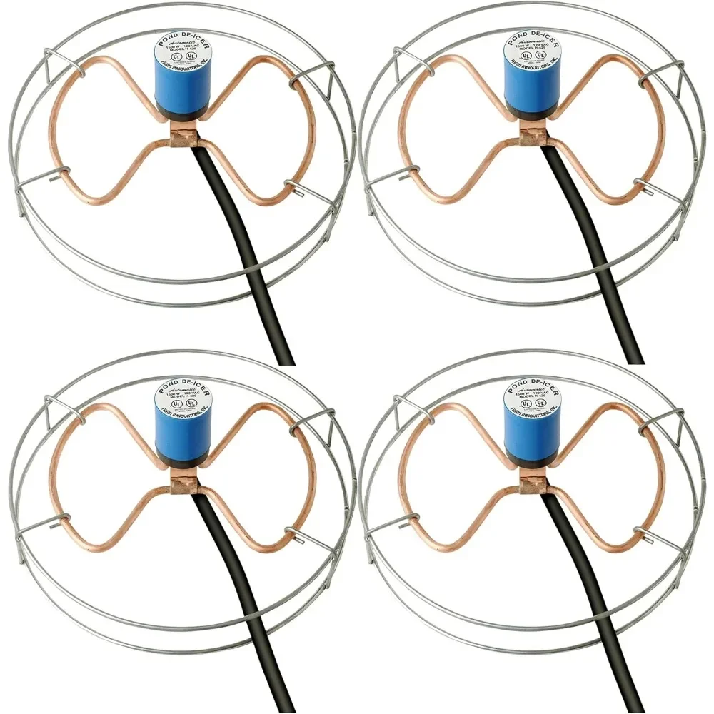 

H-429 1500 Watt Cast Aluminum Submergible Water Tank Deicer, Self Regulating Thermostat