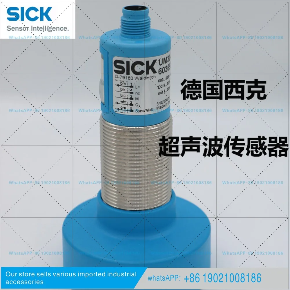 SICK ultrasonic sensor UM30-215113 analog current output order number: 6036920