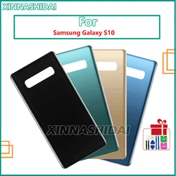 For Samsung Galaxy S10 SM-G973U G973F Glass Back Battery Housing Cover Replacement Parts