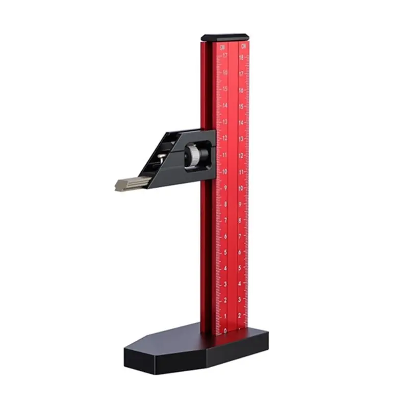

【FITTING】Depth Measuring Ruler For Table Saws Woodworking Height Gauge Adjustment Marking Ruler