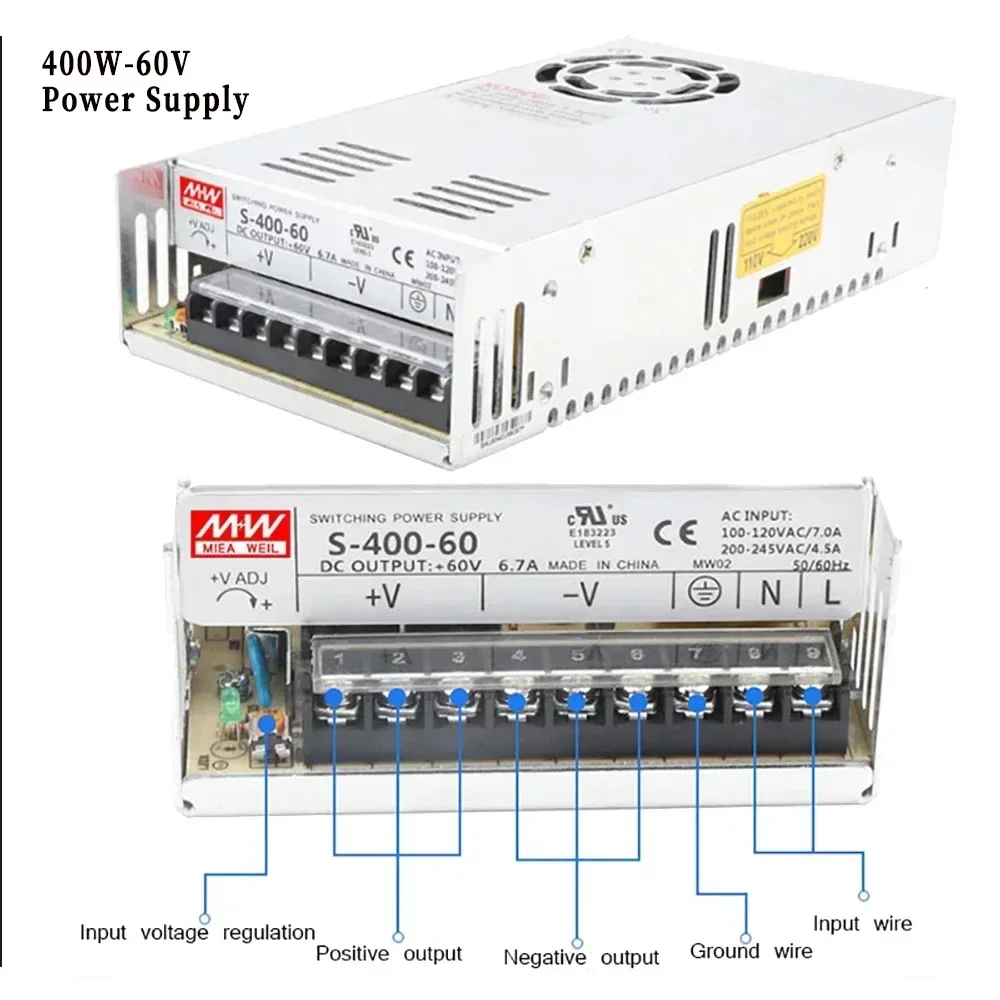 NEMA 34 86mm Stepper Motor 2PH 6A 4.5Nm/8.5Nm/12.5Nm 14mm Shaft Diameter With Power Supply Driver Kit For CNC Engraving Machine