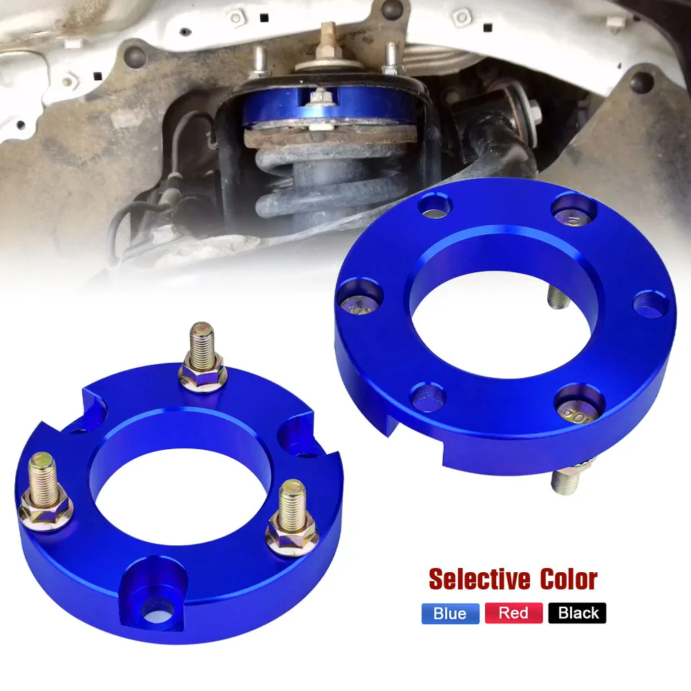 

25mm Front Coil Strut Spacer Lift Kit - For Toyota Hilux VIGO Suspension (Aluminum Shock Absorber Spacers)