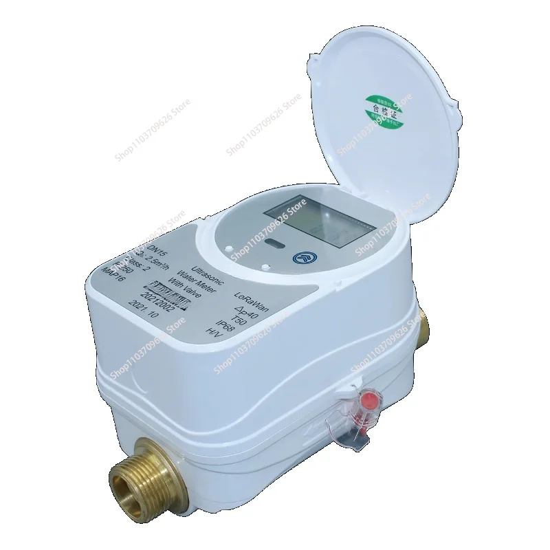 Valve controlled communication via Tuya application ZigBee mode prepaid water meter, RTS ultrasonic smart water meter