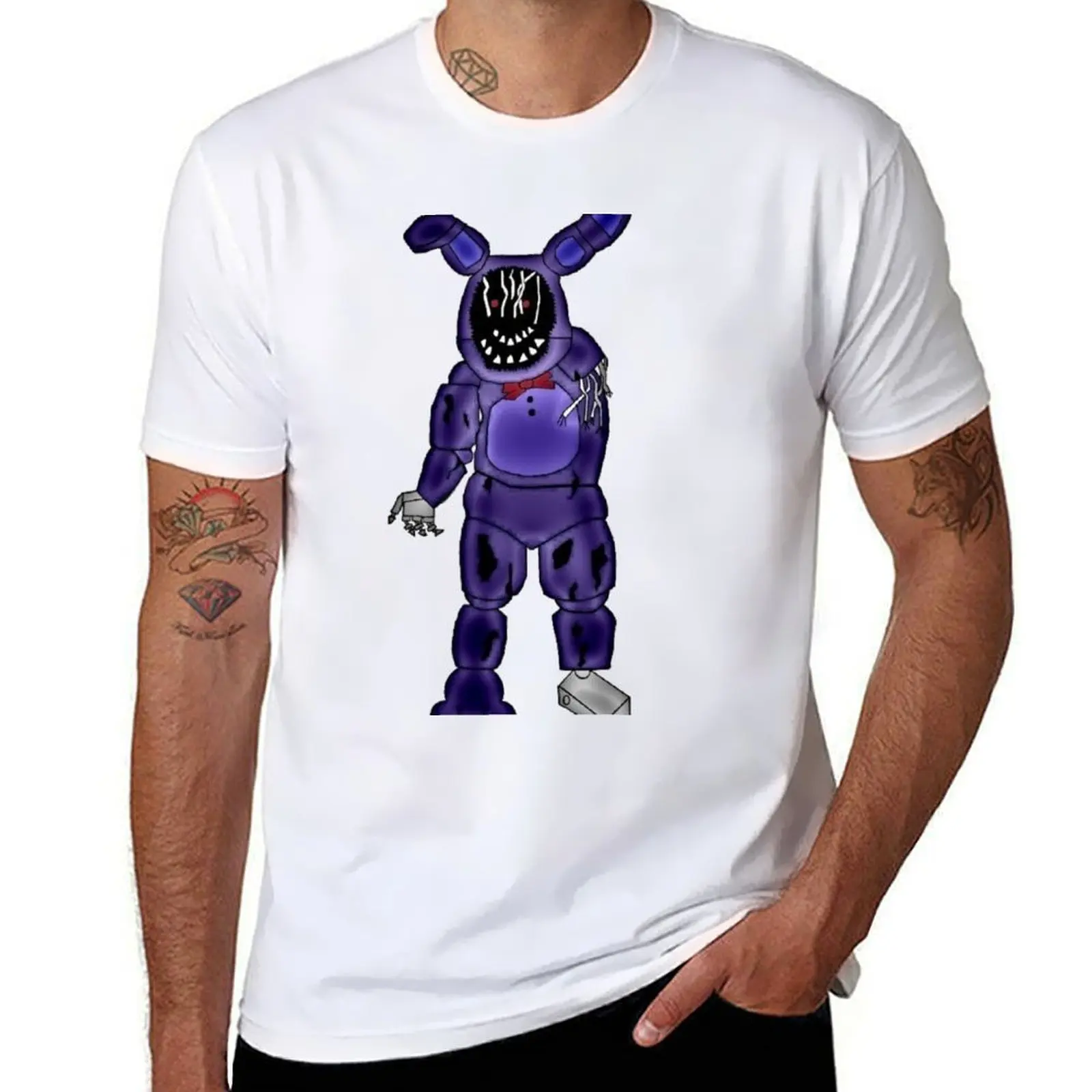 

Withered Bonnie T-Shirt t shirts for man cotton funny anime tshirt t shirts designer T-shirt
