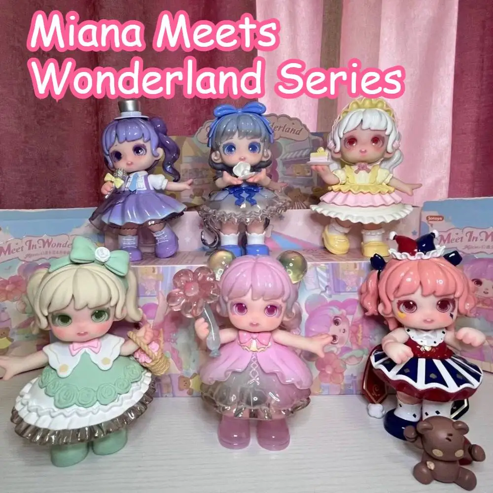

Miana Meets Wonderland Series Blind Box Toys Cute Anime Action Figures Mystery Box Surprise Doll Collectible Surprise Gifts