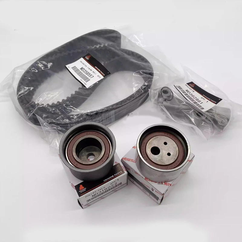 

for Mitsubishi Pajero V73V75V77V93V97 engine timing belt kit, tensioner, transition wheel, chain top