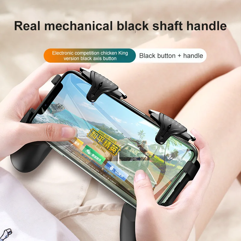 1~5PCS Mobile Gaming Trigger For PUBG Phone Game Controller Gamepad Joystick Aim Shooting L1R1 Pulse Key Button For