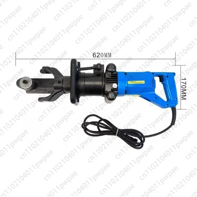 Handheld Portable Electric Rebar Bending Machine 10-22mm, Hydraulic Bending Straightening Machine Threaded