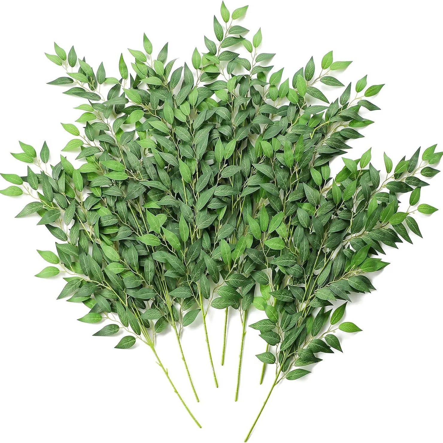 

Simulated Jujube Tree Leaves Green Plants Flower Indoor Home Wedding Party Road Guide Decorations Background Materials Wholesale