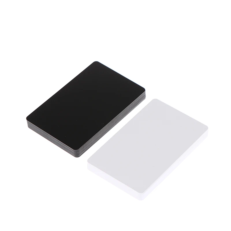 5/10Pcs NFC215 Black White Cards Rewritable NFC NT-AG215 PVC Cards Blank Easy Convenient Programmable NFC Business Card