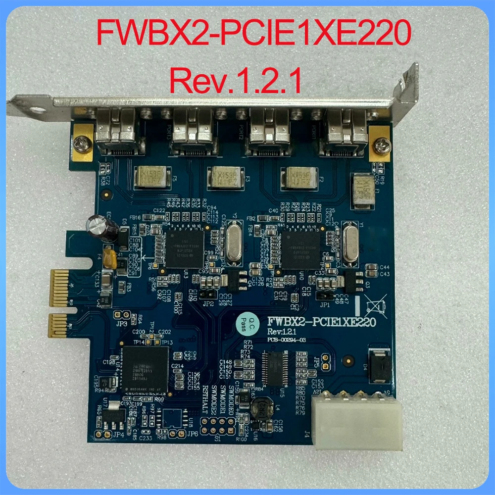 

FWBX2-PCIE1XE220 Rev.1.2.1 карта сбора материнской платы с промышленным контролем