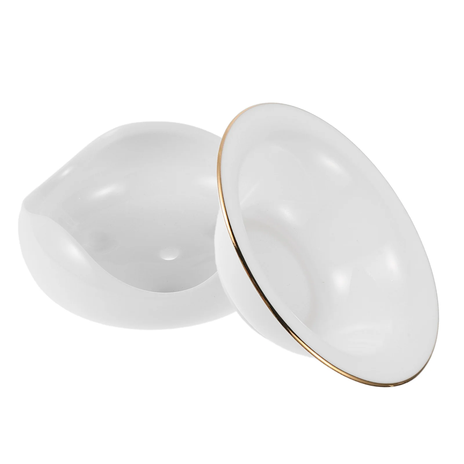 

Ceramic Tea Filter Porcelain Loose Leaf Strainer Seamless Tea Ceremony Tool Compatible with Teapots Easy Clean