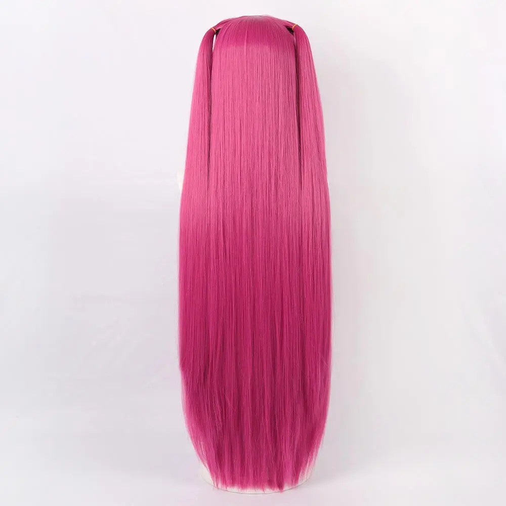 2025 Cartoon Demon Hunter of KPop Cosplay Mira PinkWig Holloween Party Roleplay Outfits Accessories Women Hair Carnival Roleplay