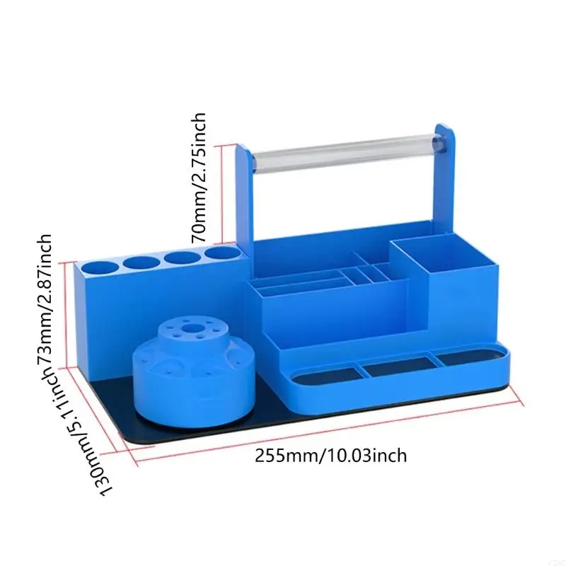 RL001H Rotating Storage Professional Classified Rack for Phone Screwdriver