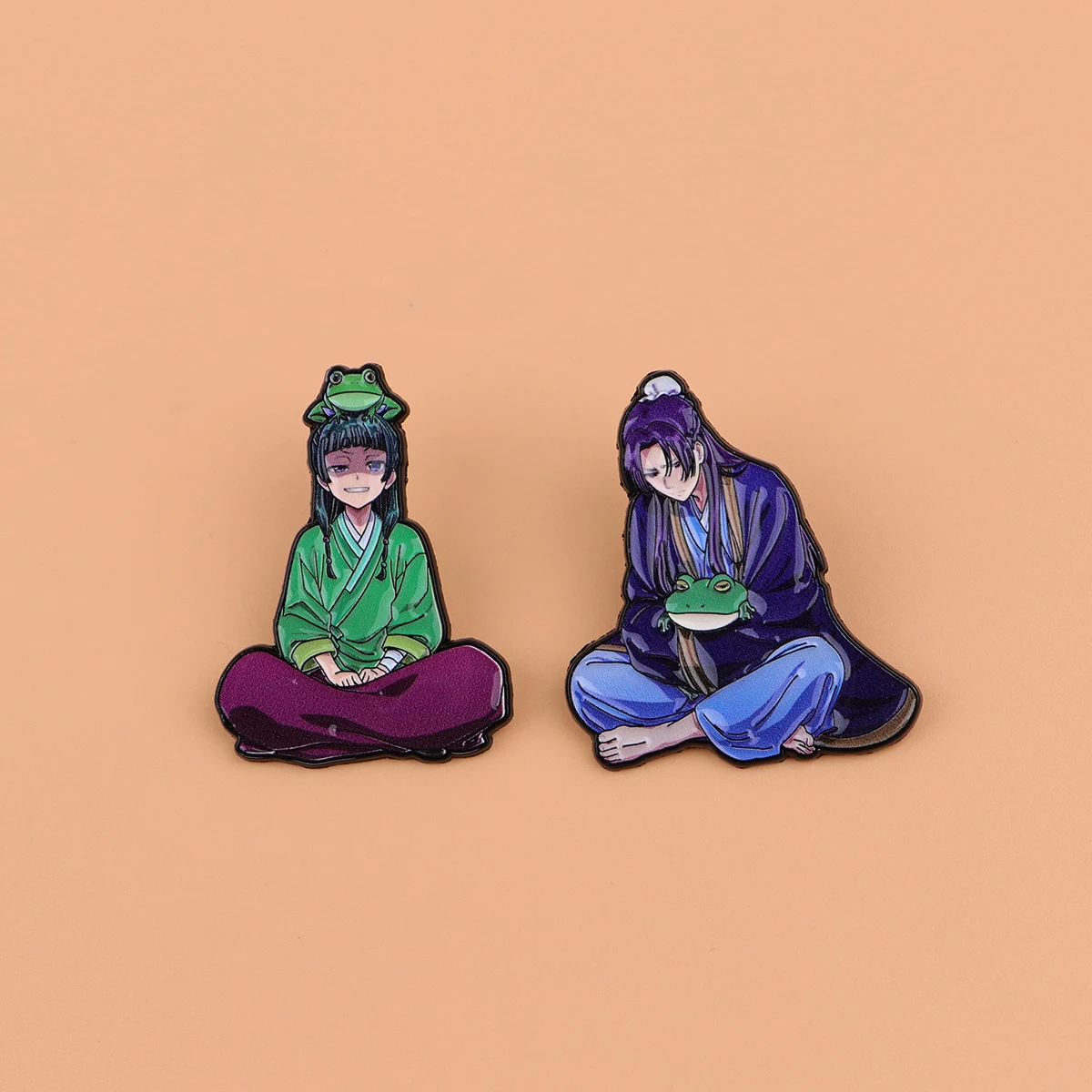 Pharmacy Girl Anime Enamel Pin image