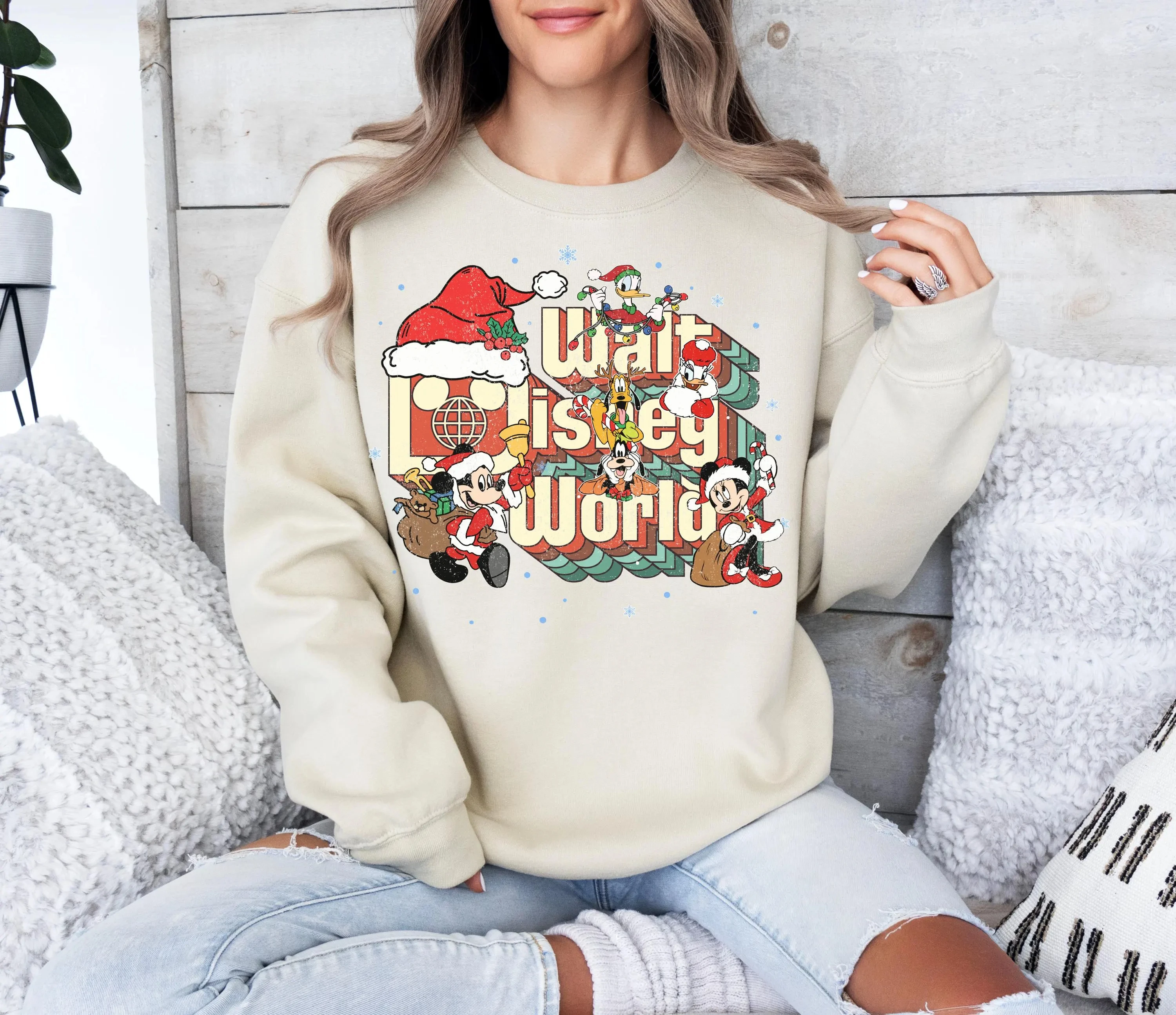 Disney Christmas shirt Disney sweatshirt Disney world shirt Disney Epcot shirt Disney Christmas sweatshirt