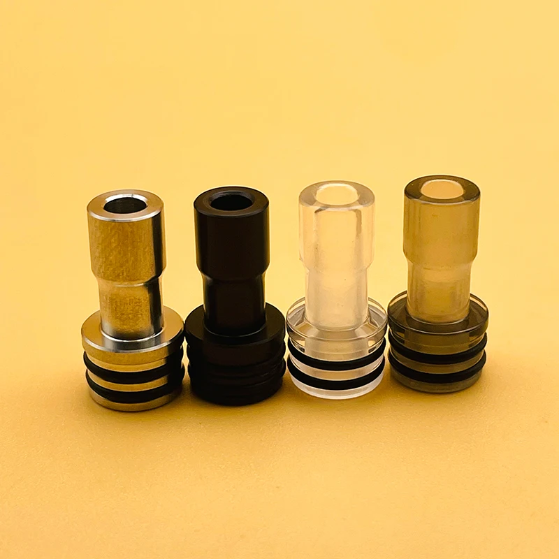 DSX 510 drip tip Narrow Bore Stainless Steel PC Clear PEI Mouthpiece for dotaio bb box boro tank Vape Accessory