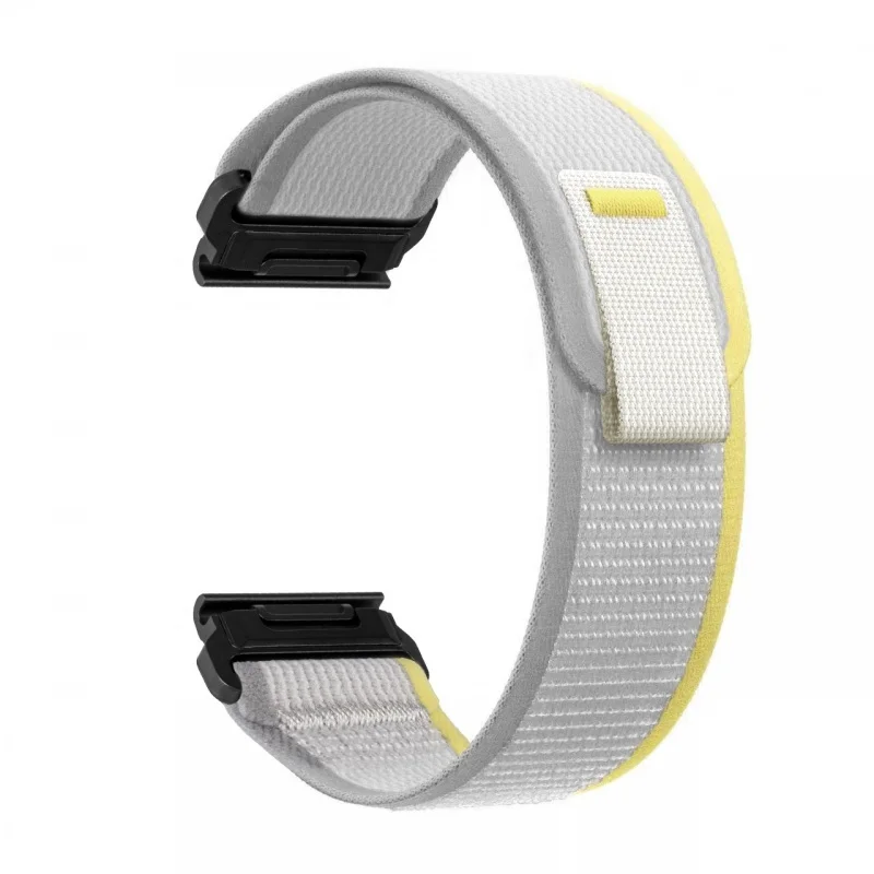 Bracelets de montre élastiques en nylon à dégagement rapide, bracelet de remplacement pour Garmin Fenix 7X, 22mm, 26mm