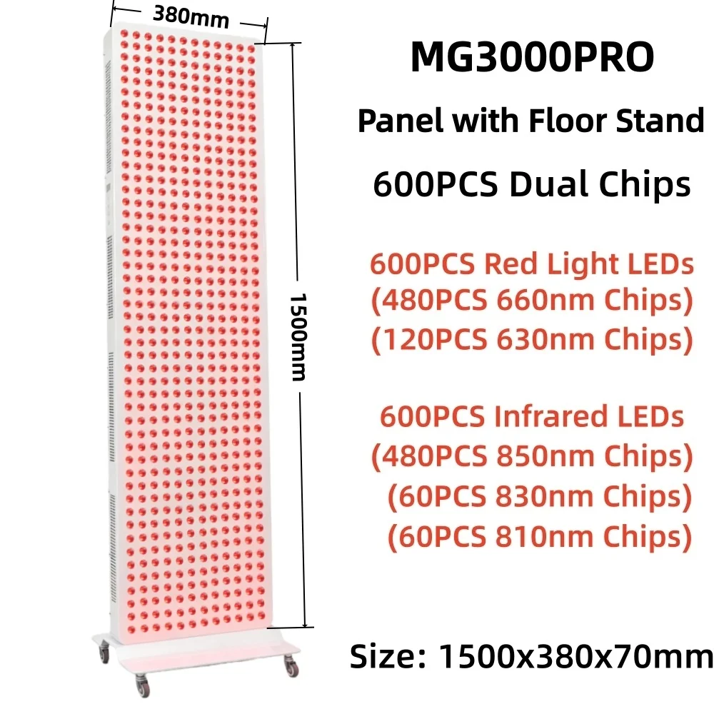 630nm 660nm 810nm 830nm 850nm デュアルチップLEDレッドライト