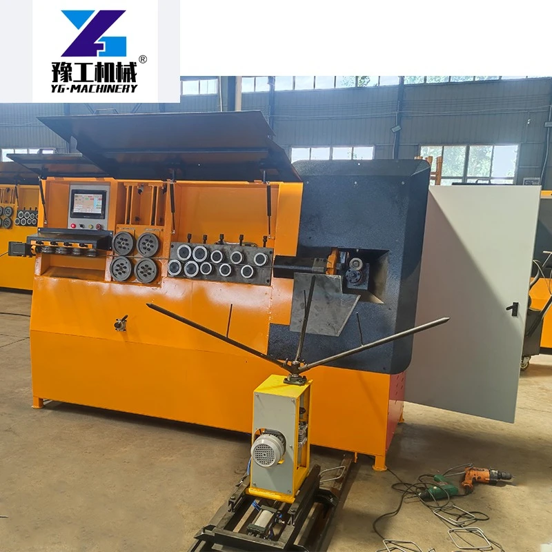 Customized Automatic CNC Stirrup Bender Hoop Steel Bending Machine With Servo Motor