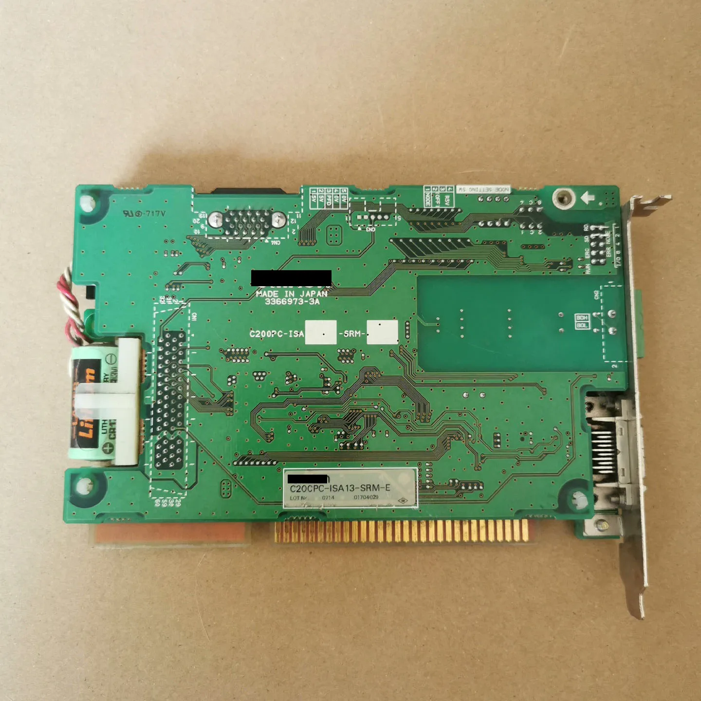 

C200PC-ISA13-SRM-E Control board With warranty