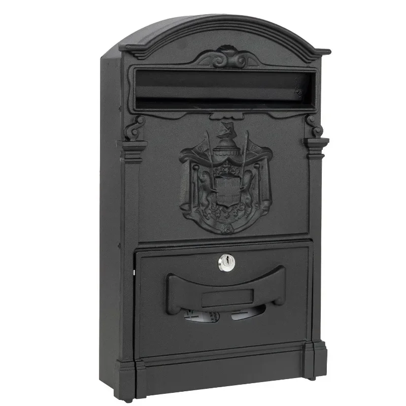 Cast aluminum mailbox, report box